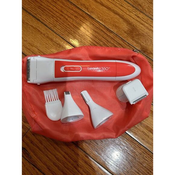 Beauty 360 Women’s Battery Operated Shaver With Attachments - Picture 1 of 6